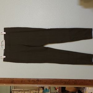 💜 Olive Green Textured Leggings